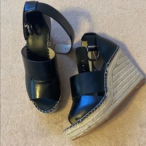 Espadrille wedge sandals